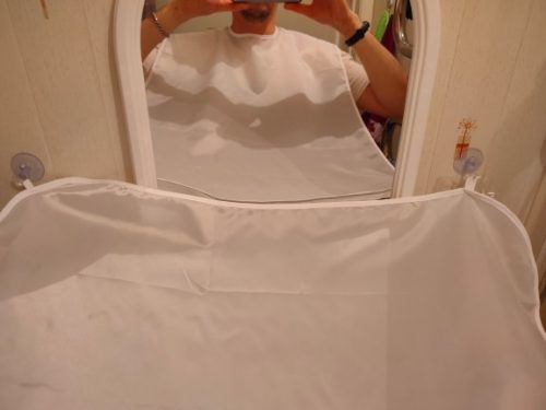 Beard Shaving Bib Cape photo review