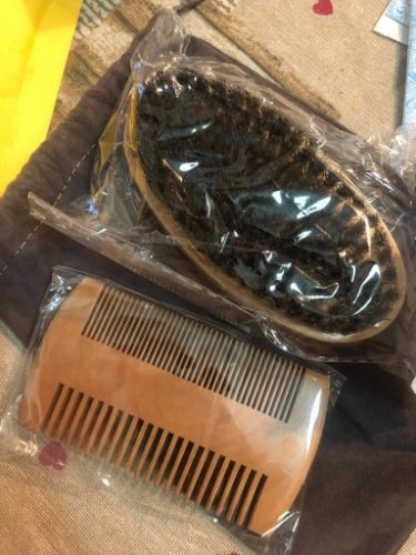 Beard-Brush-Hairdresser-Shaving-Tool photo review