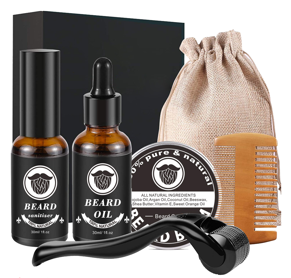 Men's Beard Grooming Store Beard Trimmer Growth Care Kit